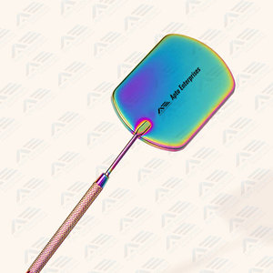 Espejo para Extensión de Pestañas con Logotipo Personalizado, Mango de Acero Inoxidable, Espejo de Alta Calidad para el Cuidado de la Belleza - Product Image 4