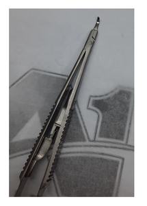 Porte-aiguilles micro-puissants Jacobson pour chirurgie cardiovasculaire, en acier inoxydable allemand, instrument manuel réutilisable - Product Image 3