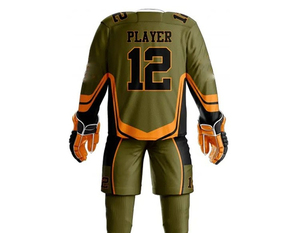 Uniforme de hockey sobre hielo para hombre de buena calidad, totalmente personalizado, muy vendido, uniforme de hockey sobre hielo para hombre de alta calidad y última tendencia. - Product Image 2