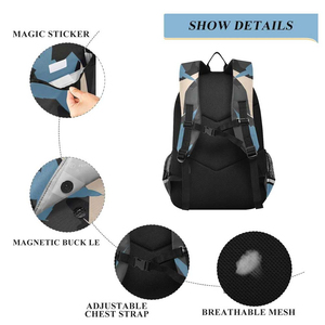 Customized <b>Kids</b> Zipper Custom Logo School College Wear OEM ODM Custom School Student Bag - Product Image 3