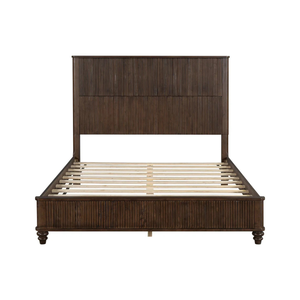 Modern Wooden <b>Bed</b> Frame Bedroom Furniture Custom <b>Size</b> Minimalist Platform <b>Bed</b> Set Solid Wood Headboard <b>Queen</b> King <b>Size</b> <b>Bed</b> - Product Image 3