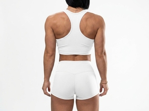 Ensemble de vêtements de sport pour femmes de qualité supérieure, soutien-gorge de sport à séchage rapide et short, tenue de sport - Product Image 4