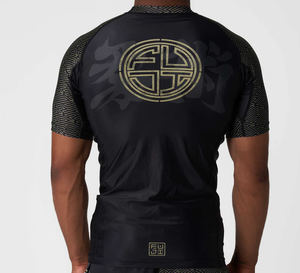 Camiseta de Compresión MMA Rash Guard para BJJ 2026 Lisa de Manga Corta Transpirable UPF50+ de Secado Rápido Sin Gi - Product Image 4