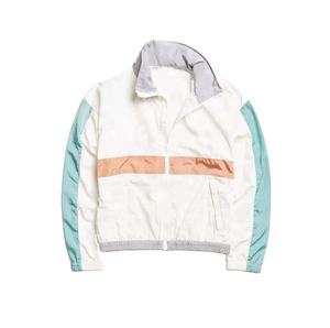 Chaqueta Cortavientos Casual con Cremallera para Hombre, 100% Poliéster, Impermeable, Talla Grande, Último Diseño, Colores Contrastantes para Verano - Product Image 1