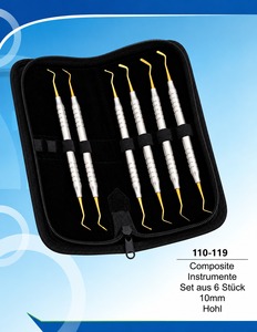 Espátula Dental de Acero Inoxidable, Instrumento para Puentes Óseos, Herramienta Quirúrgica Dental Manual para Limpieza, Relleno y Trabajo con Composite - Product Image 1
