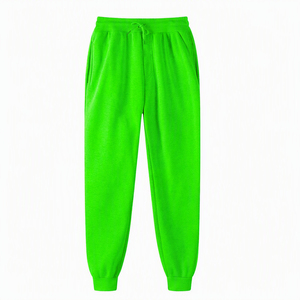 Custom Green <b>Womens</b> <b>Fleece</b> <b>Joggers</b> Drawstring Waist Rib Ankle Cuffs Warm Relaxed Pants Wholesale USA UK EU B2B Apparel Buyers - Product Image 1