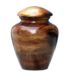 Modern Eco-Friendly Wooden Urn <b>for</b> Human and Pet <b>Ashes</b>-Customizable Size Memorial <b>Keepsake</b> Handmade - Product Image 1