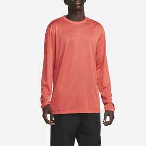 Fabricant sur mesure, logo personnalisé, impression à l'écran, sublimation, broderie, chemise à manches longues à col rond pour homme, coton respirant - Product Image 6