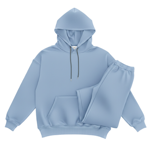 Sudadera con Capucha y Pantalones Deportivos para Hombre, Conjunto de Dos Piezas Personalizado, Informal, para Toda Temporada, Deportivo, para Uso Diario - Product Image 1