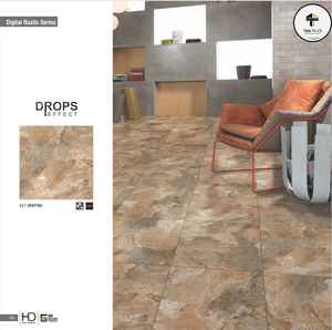 Carreaux de sol extérieurs en céramique 400x400mm, antibactériens, antidérapants, aspect brique, design moderne, pose adhésive, pour supermarchés et extérieur - Product Image 5