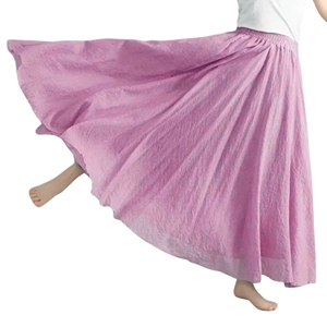 Falda Midi de Satén Étnica, Casual y Elegante para Mujer - Product Image 4