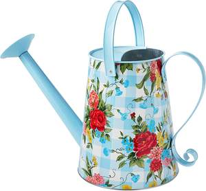 Vintage Metal Watering Can for Indoor Outdoor Plants Decorative Garden Watering <b>Pot</b> for Home Balcony Office - Product Image 1
