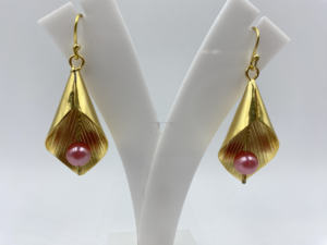 Gold Plated Hoop and <b>Stud</b> Earrings Perfect for Any Occasion for Womens Available at Best Price - Product Image 2
