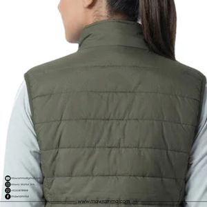 Chaqueta Acolchada Impermeable con Capucha y Estampado Frontal de Logotipo Personalizado de Alta Calidad para Hombre, Sin Mangas, Unisex, para Invierno y Actividades al Aire Libre - Product Image 6