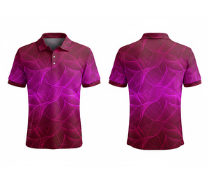 OEM Sublimation Polo Shirt Breathable Polyester Custom Design for Men Women Youth Quick-Dry Dry-Fit Active Polo - Product Image 3