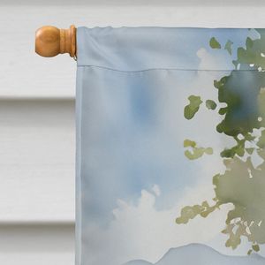 Jirafa gran porche manga poste decorativo patio Banner ilustraciones Multicolor poliéster casa bandera para colgar en la pared - Product Image 3