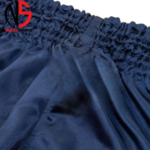 กางเกงมวยไทยระบายอากาศได้ดีพร้อมโลโก้สั่งทำสำหรับผู้ชายและเด็ก ชุดยิวยิตสูสำหรับออกกำลังกายและต่อสู้ ชุดคิกบ็อกซิ่งคุณภาพสูงสำหรับทุกเพศ - Product Image 5