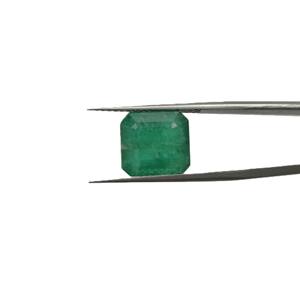 Esmeralda Octogonal Verde de 8.42 Quilates de Zambia, Grado Ratti 9.25 - Product Image 2