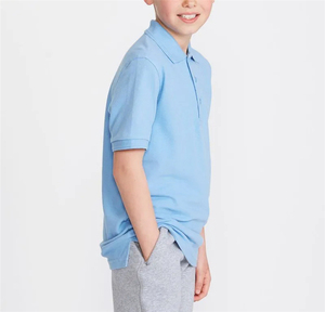 Uniformes Escolares al por Mayor Unisex 100% Algodón Manga Larga Uniformes para Estudiantes de Primaria y Secundaria Camisetas Tipo Polo - Product Image 5