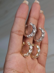 Pendientes de Aro de Oro Sólido de 14K con Diamante Cultivado en Laboratorio de 5 Ct, Joyería de Lujo, Regalo para Mujer, Fiesta, Boda, Aniversario - Product Image 6