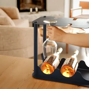 Cubo de Hielo Metálico de Lujo Contemporáneo con Pinzas y Soporte para Bares y Fiestas, Resistente al Agua, Calidad Premium, Nuevo Diseño, Zahid Exports - Product Image 1