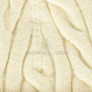 High Quality Custom Made Design Private Label Adjustable Casual Cotton/Wool Jacquard Beanies Hats for Adults Customized Logo - Product Image 6