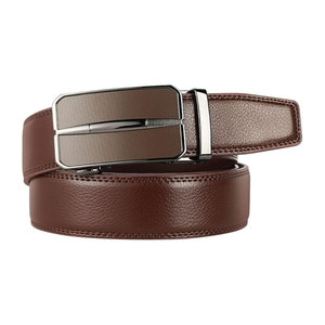 High Quality Custom Made Genuine <b>Leather</b> <b>Belts</b> for Men with Steel for Buckle Made in Pakistan - Product Image 1