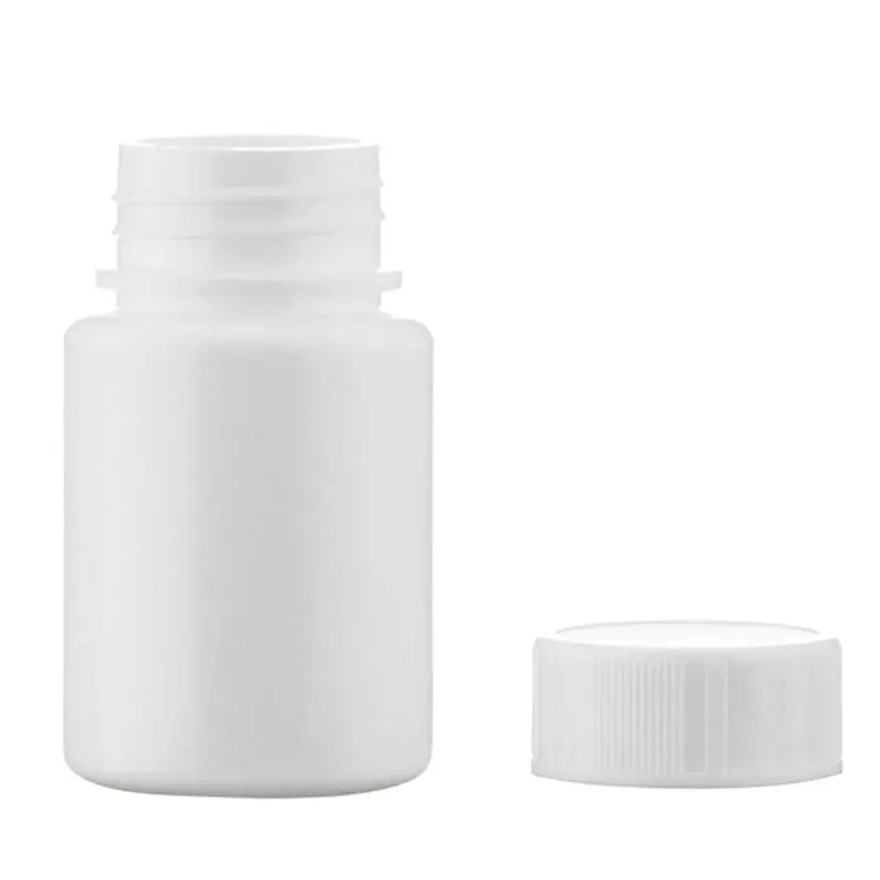 60ml çeşitli kaliteli beyaz hap şişesi ilaç sınıfı plastik hap şişeleri haplar için