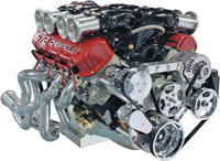 Moteur de type Crate Engine Big Block ZZ 572-720R, modèle 3D, moteur de type Crate Engine 572 Big Block, 621 à 727 ch, automatique 4L85-E/4L80-E