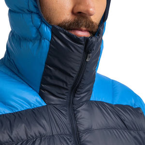 Chaqueta Acolchada para Hombre con Logotipo Personalizado, de Moda, al por Mayor, Casual, de Manga Larga, para Invierno, con Cuello Alto y Capucha, Impermeable - Product Image 4