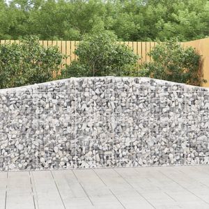 Ensemble de 3 grands paniers gabions en fil de fer galvanisé robuste - Product Image 1