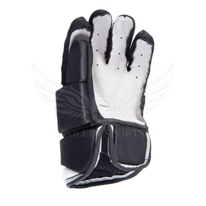 Premium Protection High Quality Leather Ice Hockey Gloves Full Finger UV Protection Lace-Up Closure Adjustable <b>Wrist</b> <b>Strap</b> - Product Image 2