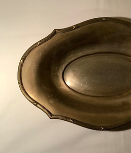 Assiettes de présentation vintage en laiton doré, personnalisables en couleur et en taille, pour la maison et l'hôtellerie - Product Image 6