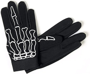 Guantes Deportivos Transpirables y Resistentes al Viento para Motocross, Material de Poliéster/Cuero, Cierre con Cordón, Cobertura Completa de la Mano, OEM ODM - Product Image 3