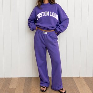 Suéter de punto oversize de moda para mujer, jersey de cuello simulado, sudadera casual de cuello redondo, ropa de moda urbana - Product Image 1