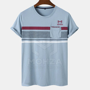 เสื้อยืดผู้ชายพิมพ์โลโก้ตามสั่งขายส่ง ผ้าฝ้าย 100% คอกลม ทรงหลวม ระบายอากาศได้ดี แห้งเร็ว แขนสั้น สีพื้น บริการ OEM - Product Image 1