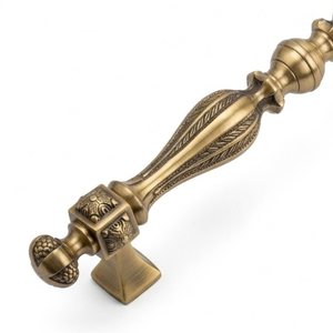 Poignée de porte en laiton massif durable Imperium Modern |   Poignée de porte d'entrée de luxe pour portes en bois, hôtels |   Architectural - Product Image 2