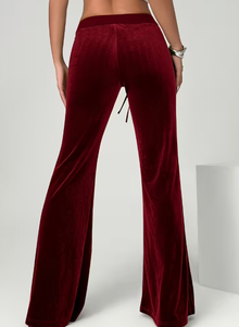 Hardhoodi Interination Women Sporty High Waist Print <b>Flare</b> <b>Leggings</b> Elastic Waist Full Length Yoga Workout Trousers Pockets Four - Product Image 6