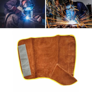 Cubrebotas Profesionales de Cuero de Vacuno Dividido Soldado, Ecológicos, Anticorte, Anticalor, Impermeables y con Protección Contra Incendios - Product Image 5