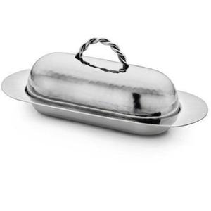 ถ้วยใส่เนยทองแดงตีขึ้นรูปด้วยมือ พร้อมฝาปิด ภาชนะใส่เนยโลหะ สำหรับใช้ในบ้านและร้านอาหาร ภาชนะเสิร์ฟในครัว - Product Image 2