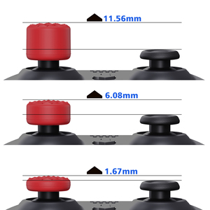 PlayVital สีฟ้าตามหลักสรีรศาสตร์ซิลิโคนนิ้วหัวแม่มือจับสําหรับ PS5 PS4 สวิทช์ Pro Controller - Product Image 4