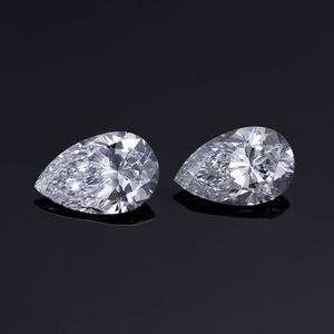 Diamant en forme de poire de qualité supérieure |   Diamant cultivé en laboratoire CVD |   Qualité DEF VVS - Product Image 2