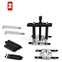 Kit d'extraction de roulements à double disque mécanique, séparateur de roulements, extracteur de roulements extérieurs de boîte de vitesses automatique, ensemble d'outils d'extraction