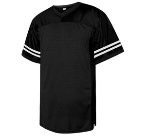 Maillots de football classiques imprimés pour hommes, unisexes, col en V, respirants, à manches courtes, pour l'entraînement, séchage rapide, hauts de sport décontractés - Product Image 1