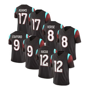 New Style Custom Design Best <b>American</b> Football Sports Jerseys Breathable <b>Clothing</b> Apparel & Accessories with Short Sleeves - Product Image 5