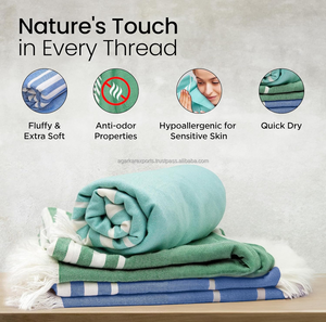 Toallas de Playa VIP de Lujo de 250 g/m², Súper Suaves y Absorbentes, Proveedor de Toallas para Hoteles y Piscinas, Pedidos al por Mayor - Product Image 6