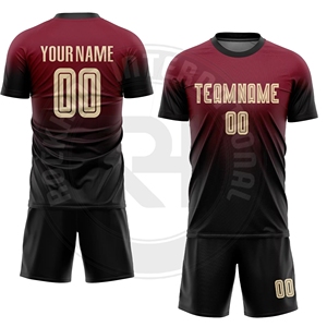 Kit d'uniformes de football personnalisables pour hommes, femmes et jeunes, maillot et short respirants pour sports d'équipe - Product Image 2