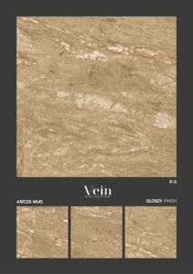 Carrelage en porcelaine brillant Imperial Gleam 600x600mm 60x60cm 24x24 pouces, carrelage carré contemporain de luxe pour sols décoratifs - Product Image 4