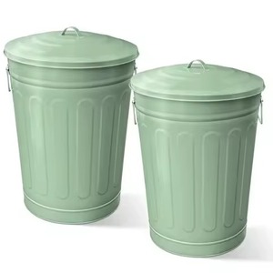 Premium Finish Metal Waste <b>Bin</b> Created For Elegant <b>Storage</b> In Living Room Bedroom Kitchen Interiors - Product Image 4