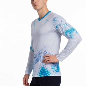 เสื้อเจอร์ซีย์จักรยานเสือภูเขาแขนยาวสำหรับผู้ชาย ขายส่ง เสื้อผ้าปั่นจักรยานแบบกำหนดเองได้ mtb - Product Image 5